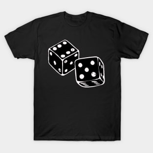 Black And White Dice T-Shirt